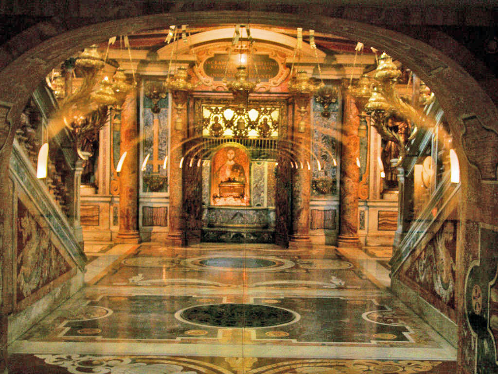 Petrusgrab im Petersdom