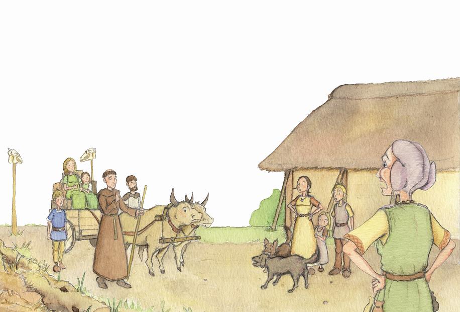 Christen auf dem Sachsenhof